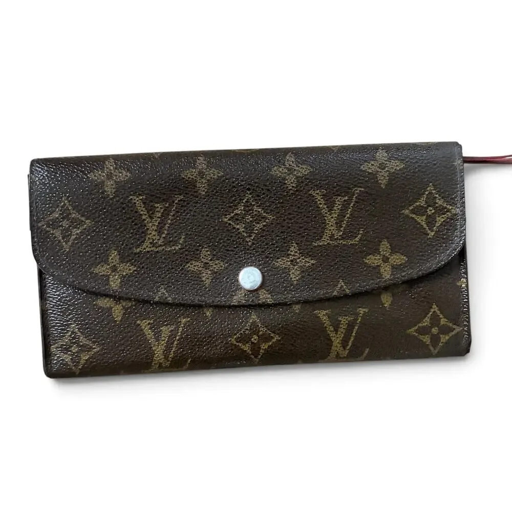 Louis Vuitton Monogram Porte Tresor International Trifold Wallet w/ Chain